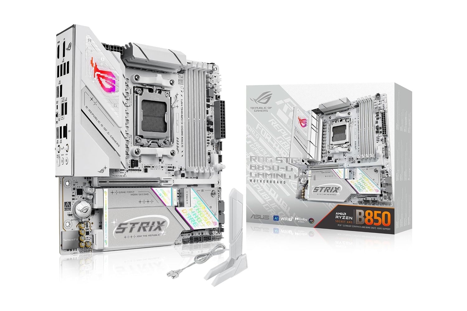 Asus Rog Strix B850 G Gaming Wifi Amd Am5 B850 Matx Motherboard