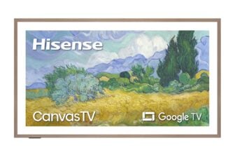 Hisense 55“ Hi Qled S7 Canvastv Series 4k Uhd Google Smart Art Tv