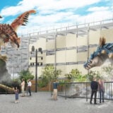 Monster Hunter Fukuoka Statues