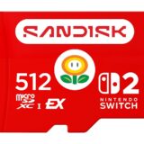 Sandisk 512gb Microsd Express Card For Nintendo Switch 2