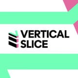 Vertical Slice Green Header