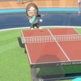 A screenshot of table tennis in Switch Sports Resort.