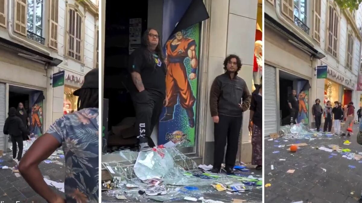 French Game Store Employee Pierre Goes Viral For Defying Rioters Amid Protests