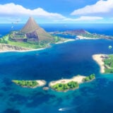A screenshot of Nintendo Switch Sports Resort showing Wuhu Island.