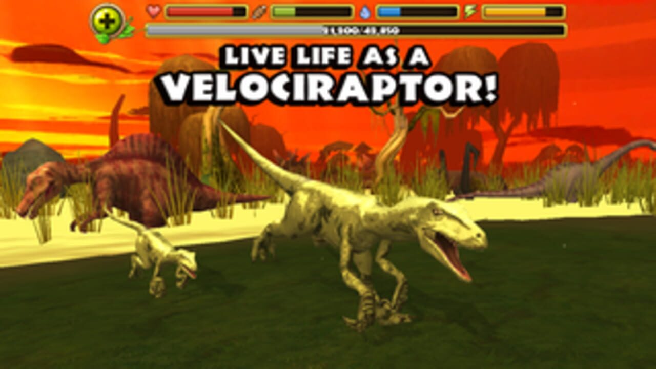 Jurassic Life: Velociraptor Dinosaur Simulator