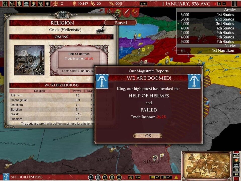 Europa Universalis: Rome – Gold Edition