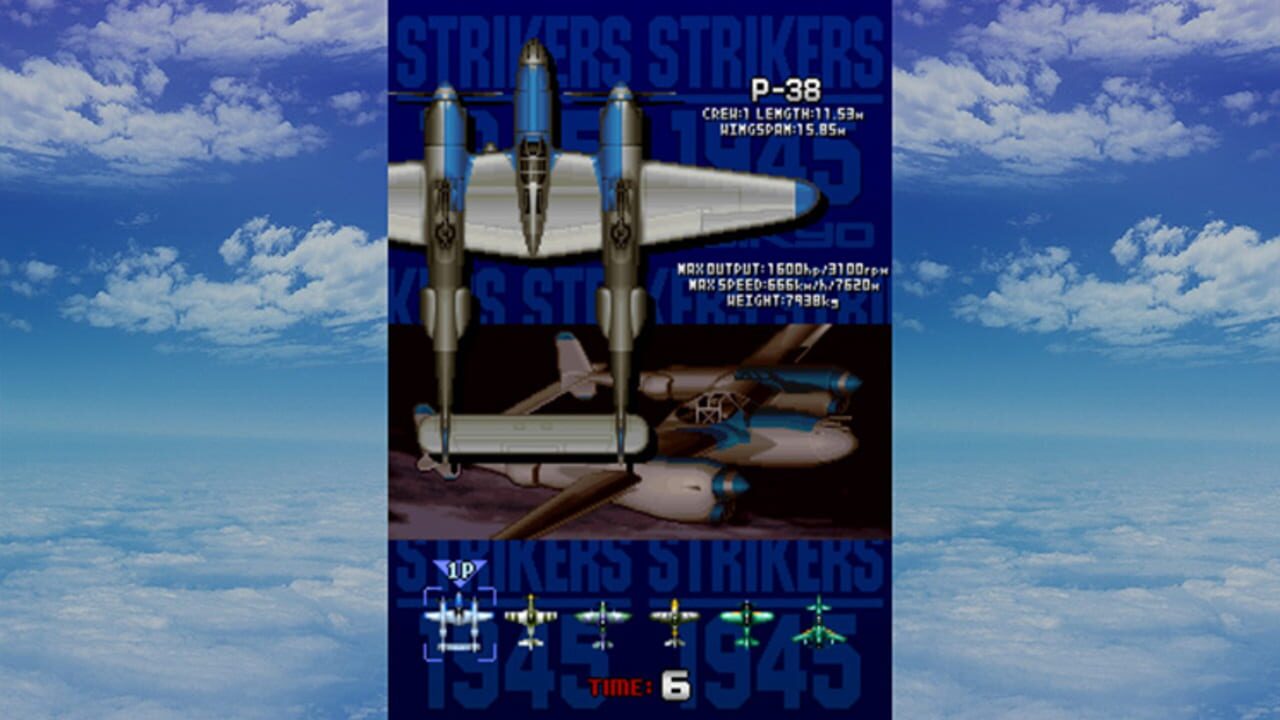 Strikers 1945 for Nintendo Switch