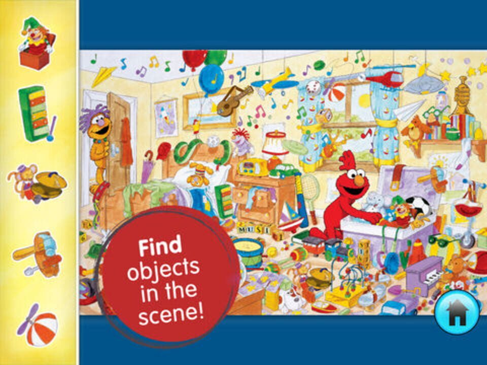 Look and Find: Elmo on Sesame Street