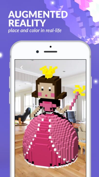 3d Voxel Art: Color by Number