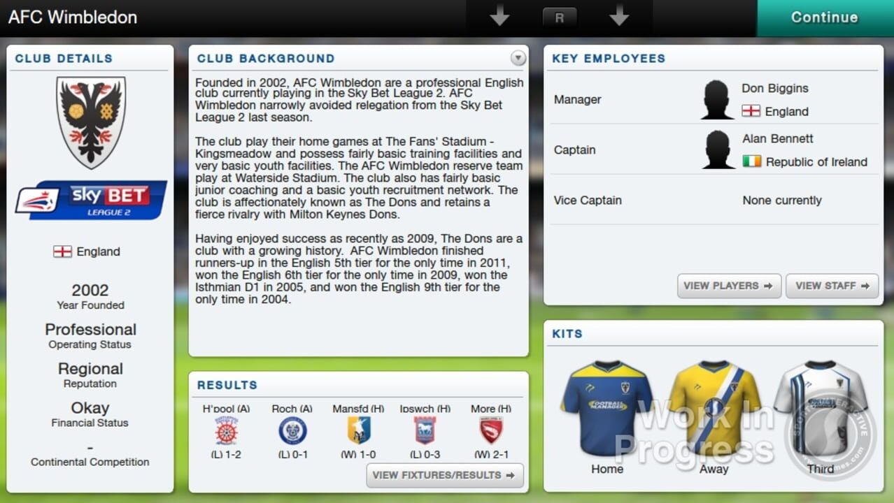 Football Manager Classic 2014