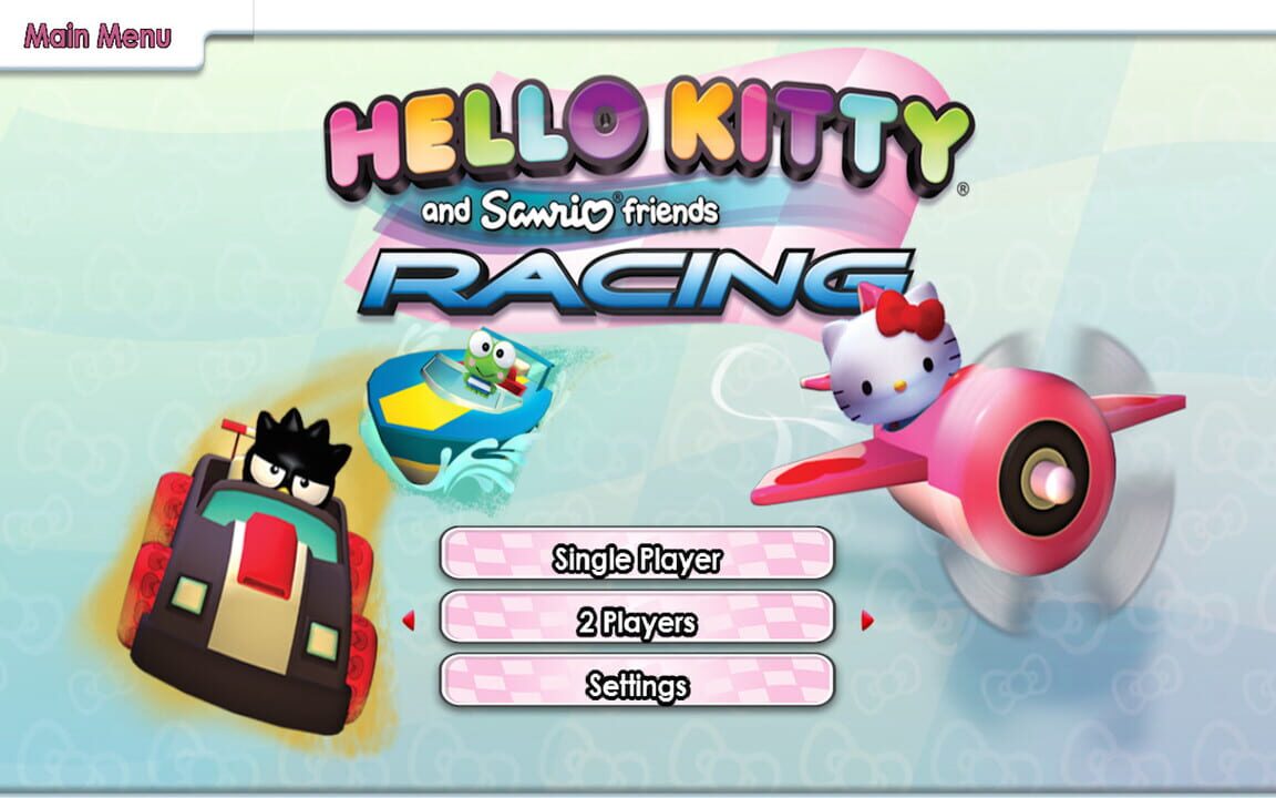 Hello Kitty and Sanrio Friends Racing