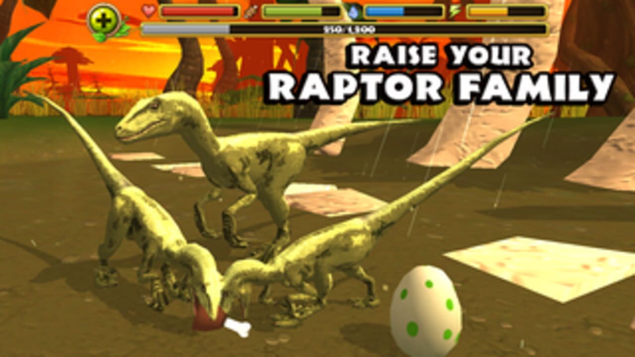 Jurassic Life: Velociraptor Dinosaur Simulator