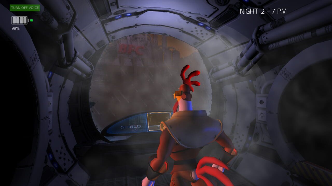 Cluck Yegger in Escape from the Planet of the Poultroid