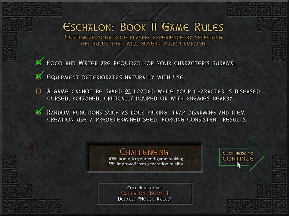 Eschalon: Book II