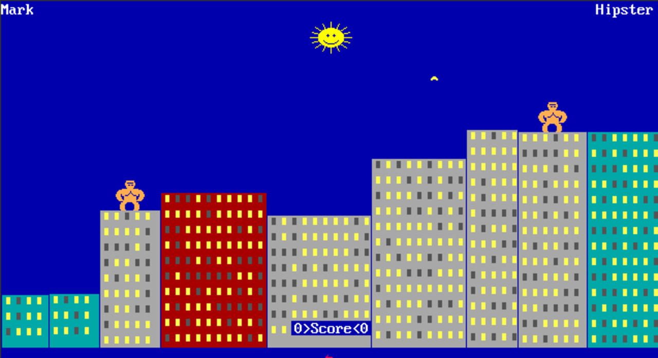Qbasic Gorillas