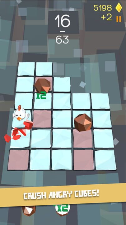 Bulky Head: Use your head to smash nasty objects!