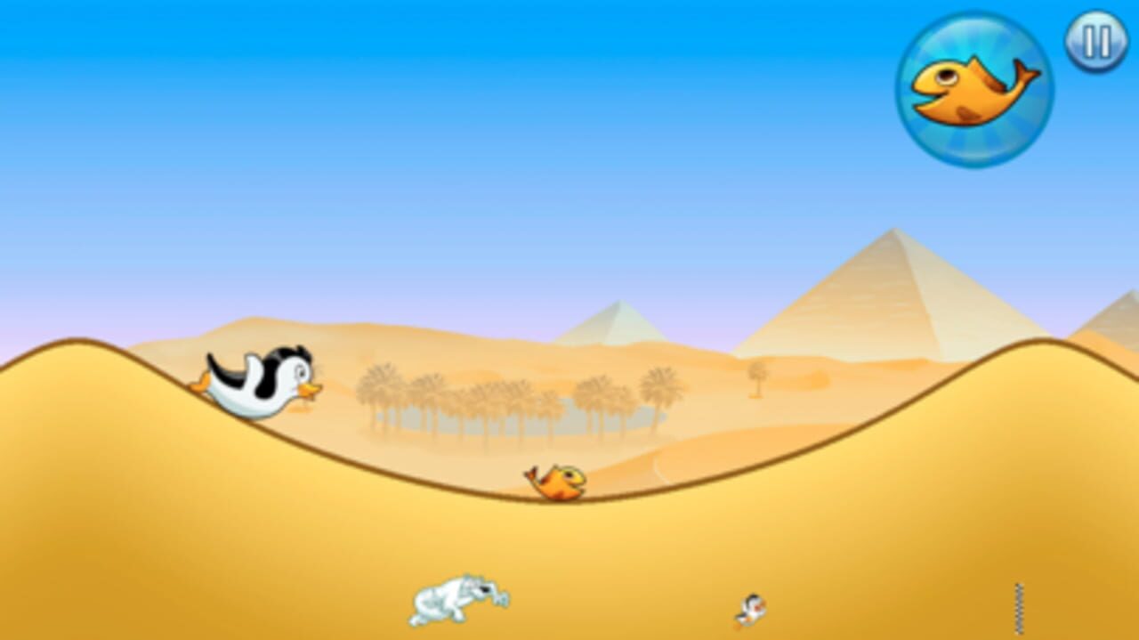 Racing Penguin: Slide and Fly!