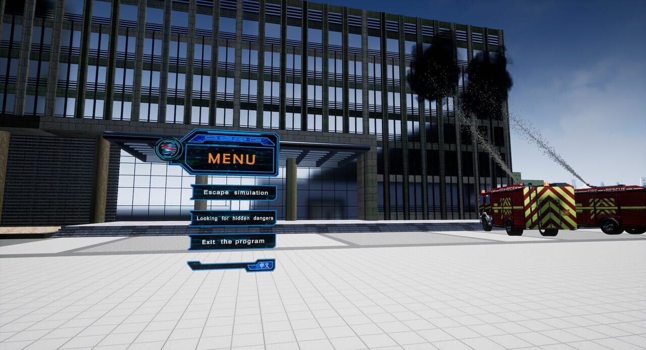 VR Fire Emergency Simulation System