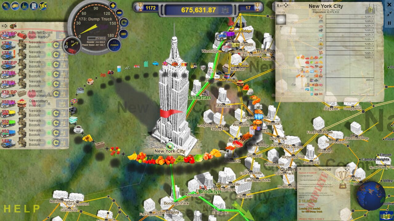 Logistical: USA – New York