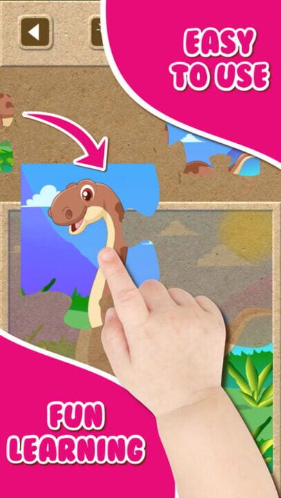 Dinosaur Jigsaw Puzzles – Kids Games for Toddlers