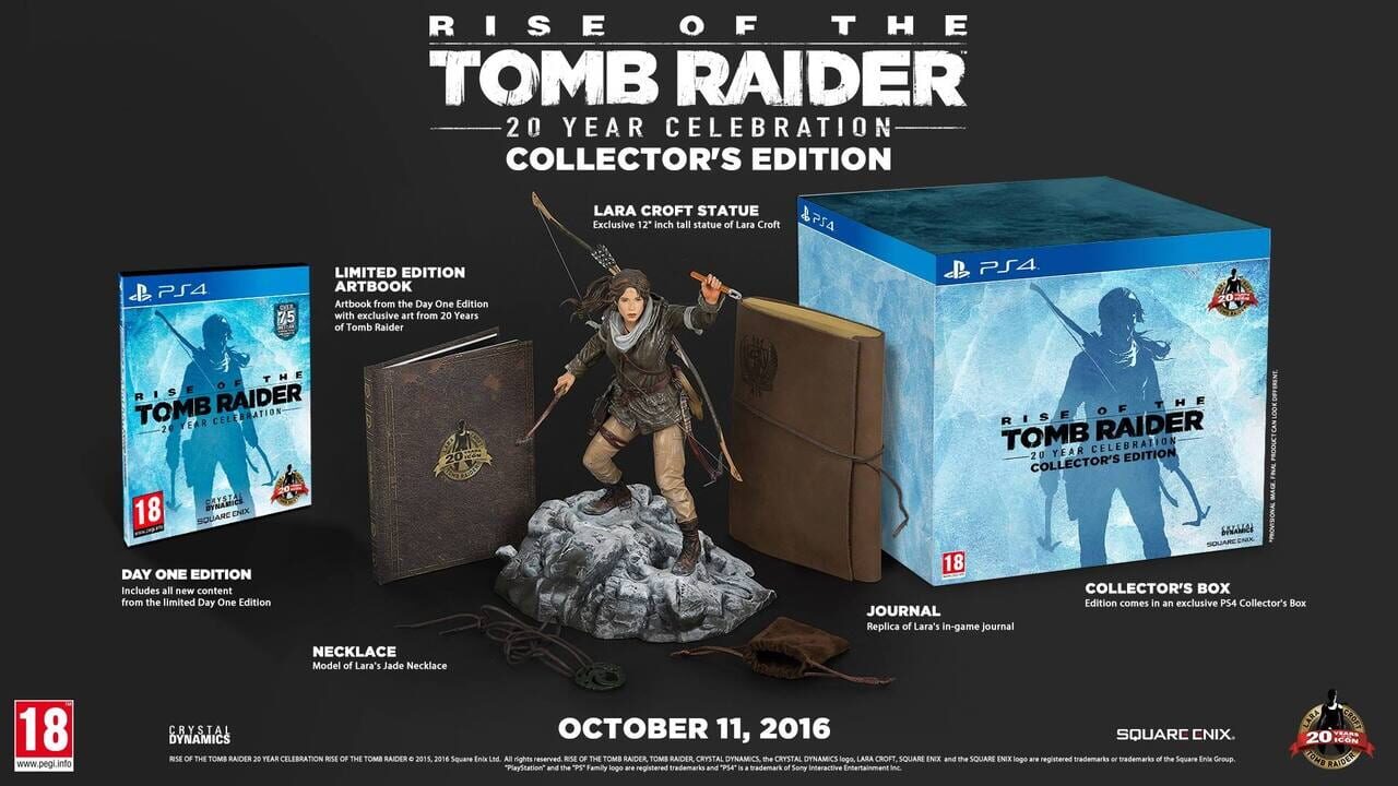 Rise of the Tomb Raider: 20 Year Celebration – Collector’s Edition