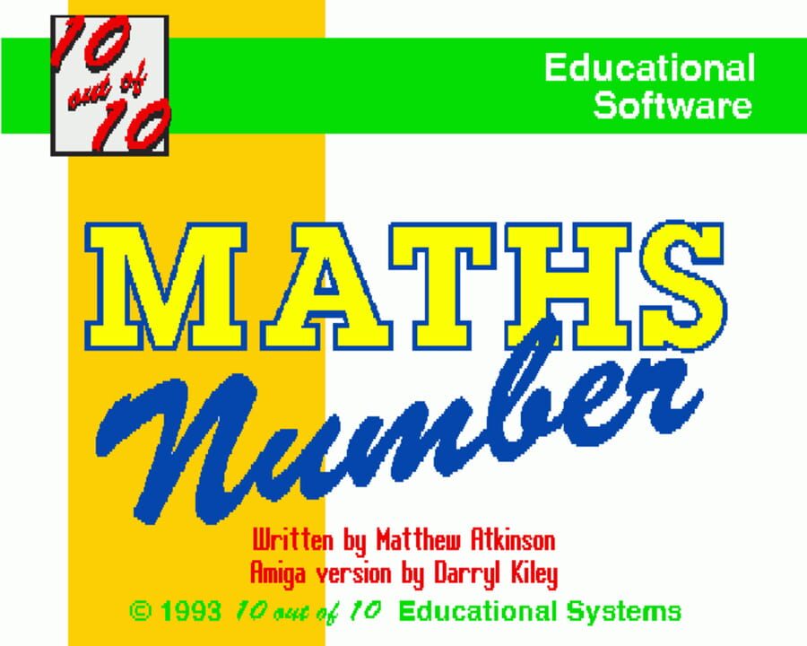 10 out of 10: Maths Number