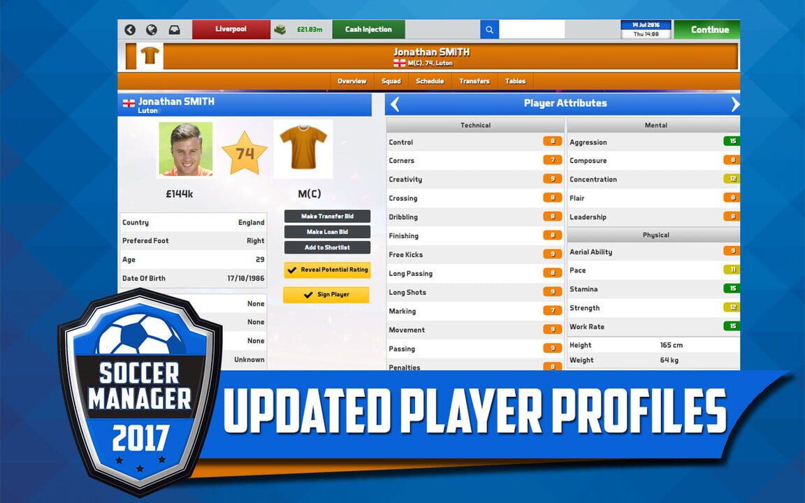 Soccer Manager 2017