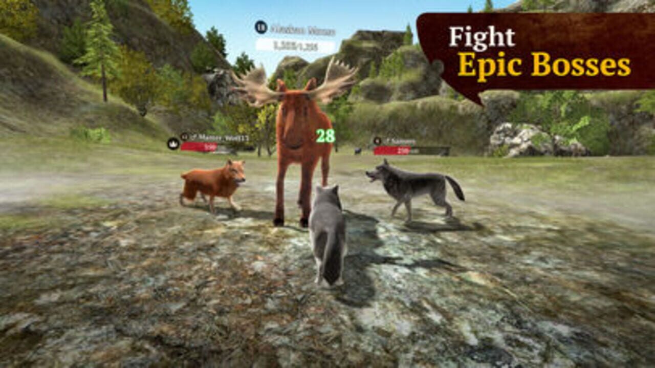 The Wolf: Online RPG Simulator