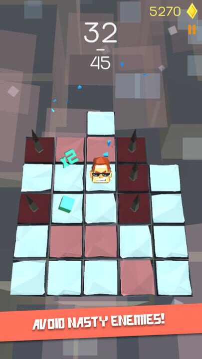 Bulky Head: Use your head to smash nasty objects!