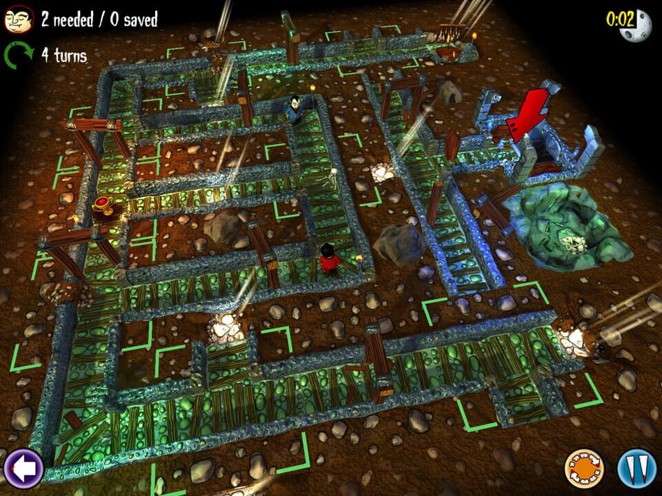 Vampires: Guide Them to Safety!