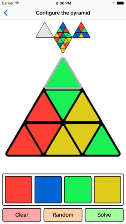 Pyraminx Solver