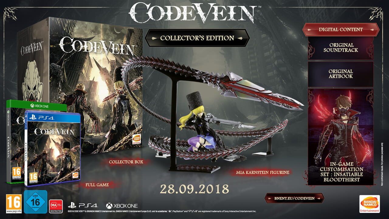 Code Vein: Collector’s Edition