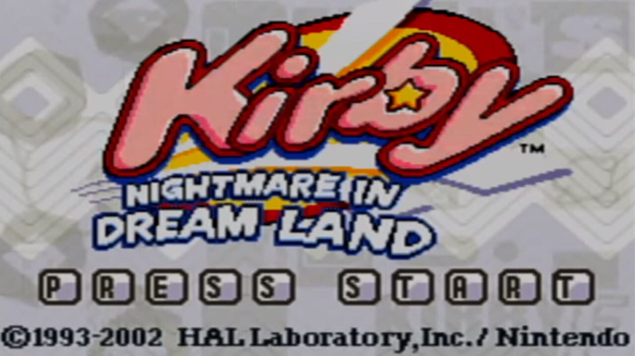 Kirby: Nightmare in Dream Land