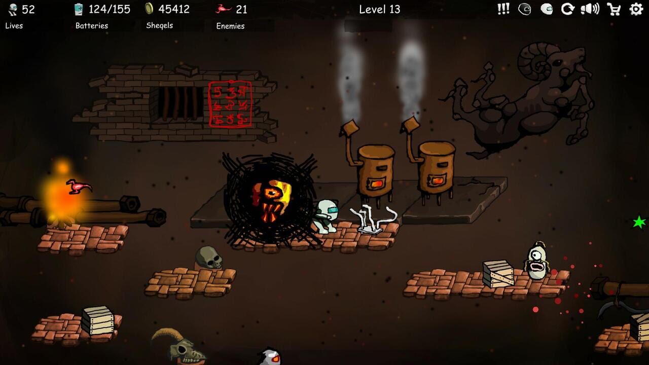 Chaos and the White Robot