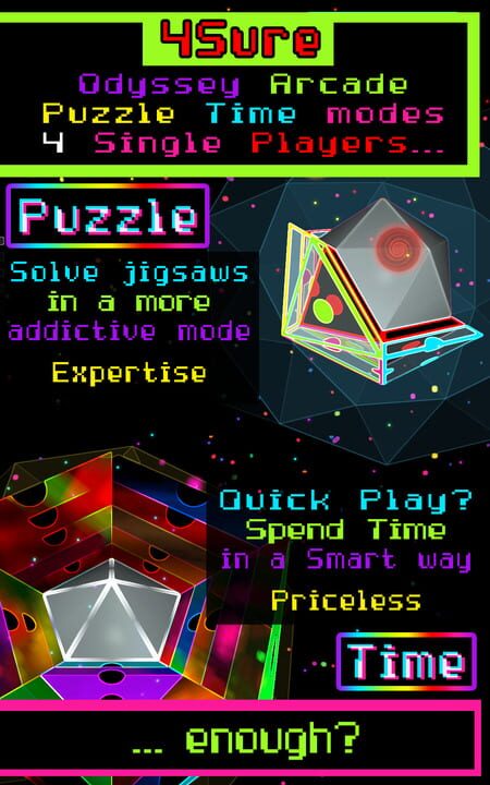 Cosmic Horizon – World First 3D Game Puzzle Ever