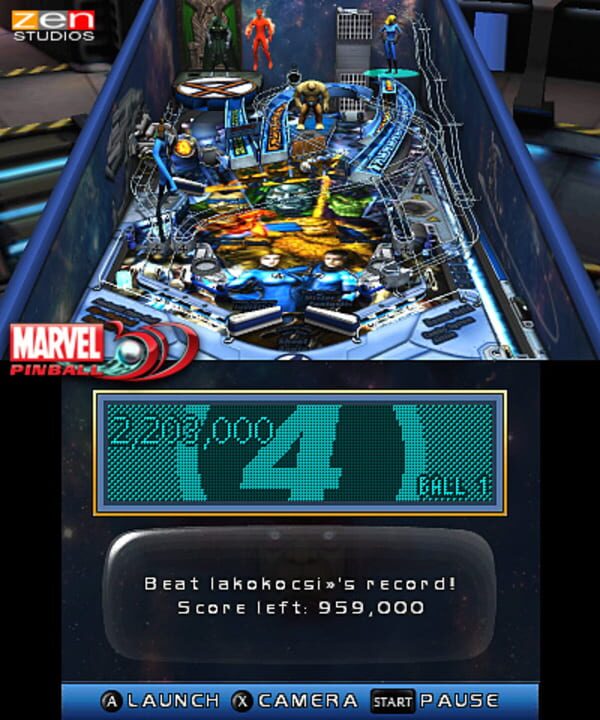 Marvel Pinball 3D