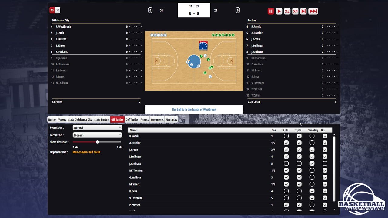 Basketball Pro Management 2015