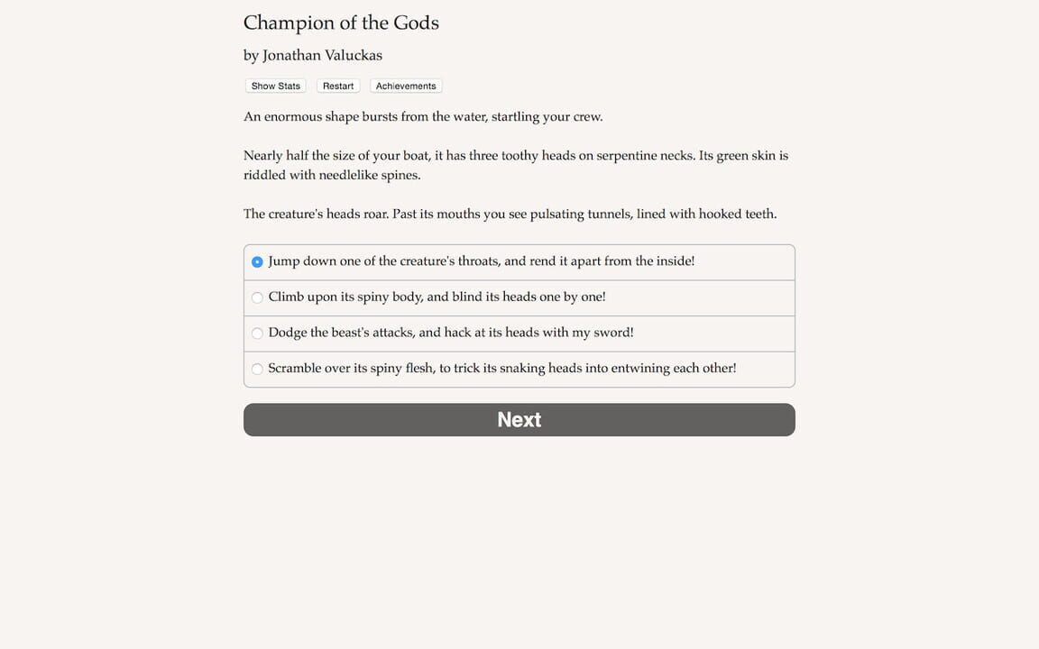 Champion of the Gods