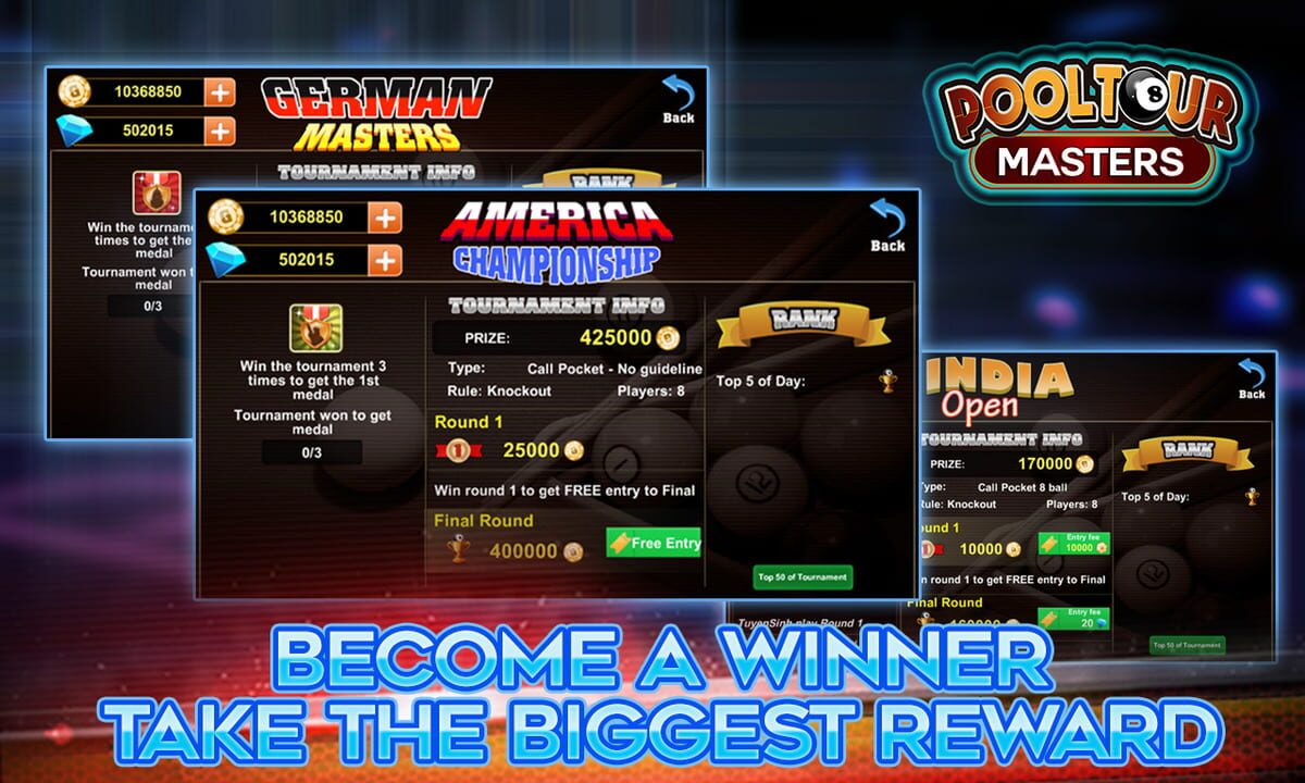 Pool Tour Master