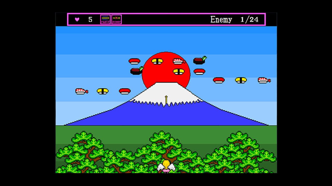 Angel and Devil, Ninja, Sushi, Tempura, Panda and the Statue of Liberty