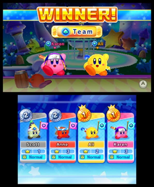 Kirby Fighters Deluxe