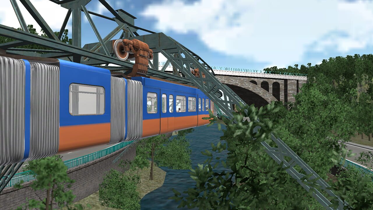 Suspension Railroad Simulator