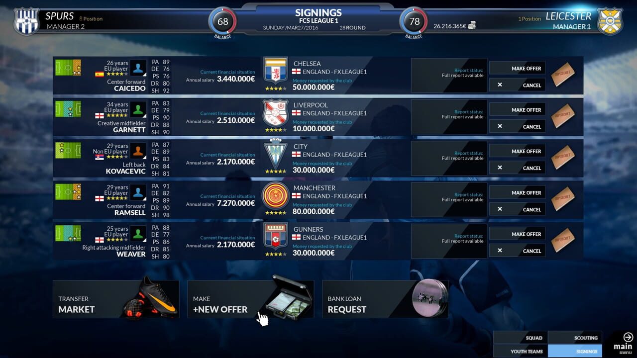 Football Club Simulator – FCS