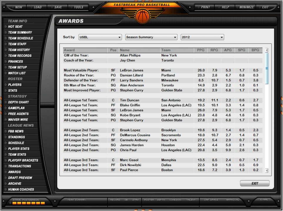 Fast Break Pro Basketball 3