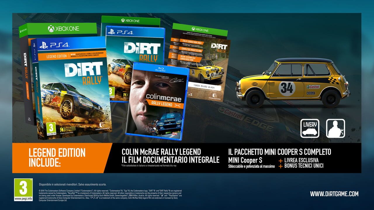 Dirt Rally: Legend Edition