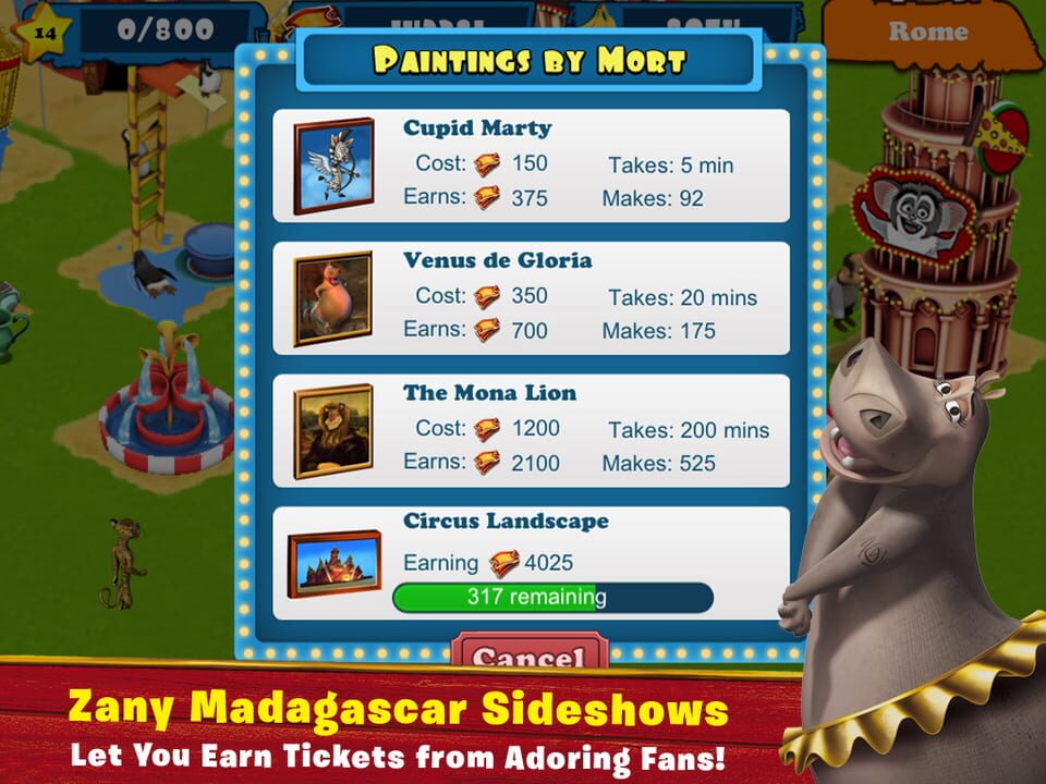 Madagascar: Join the Circus