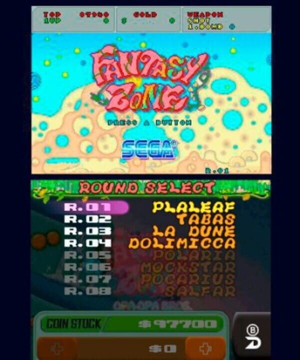 3D Fantasy Zone: Opa-Opa Bros.