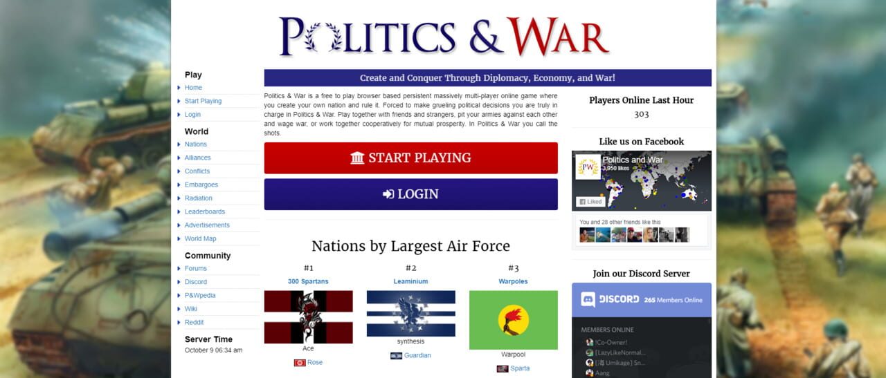 Politics and War