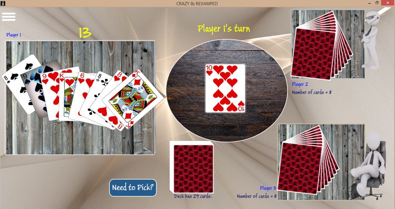 Crazy 8s Revamped