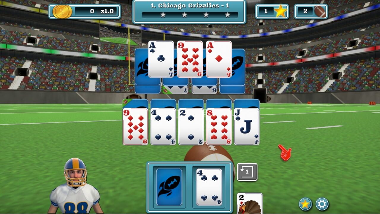 Touch Down Football Solitaire